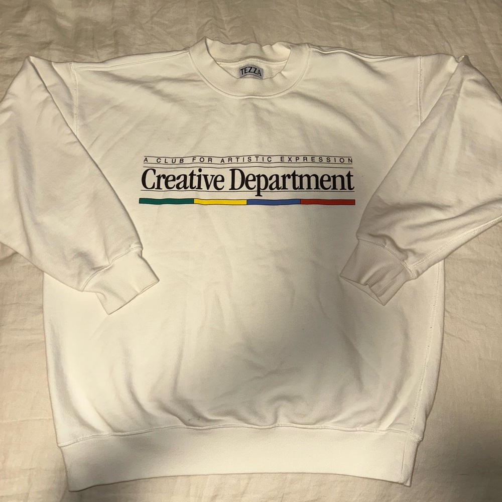 Creative Department White Sweater